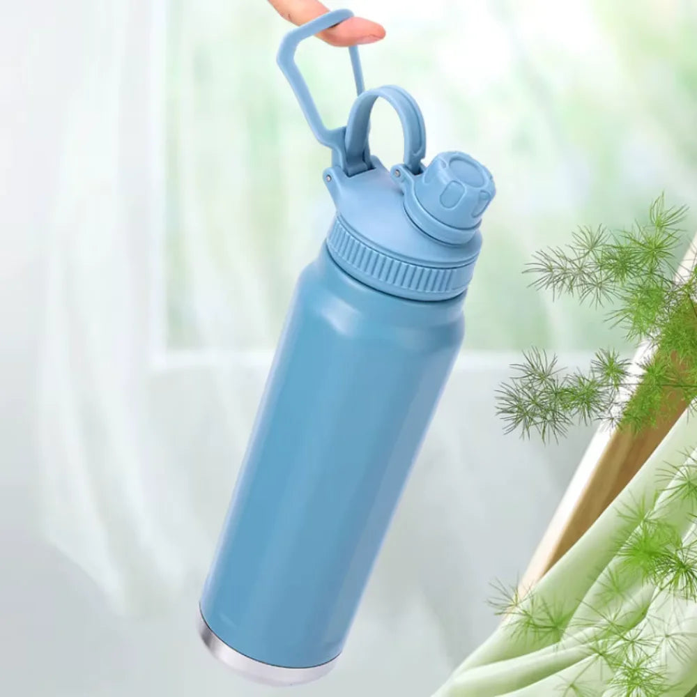 Garrafa Térmica 800ml com Alça e Bico Removível