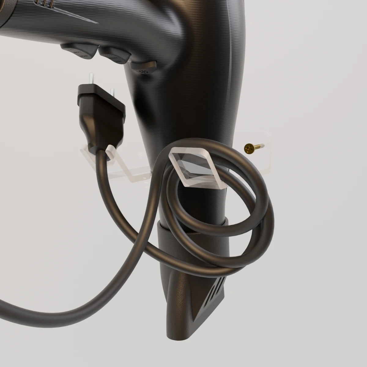Suporte de Parede para Secador de Cabelo - ARTBOX3D