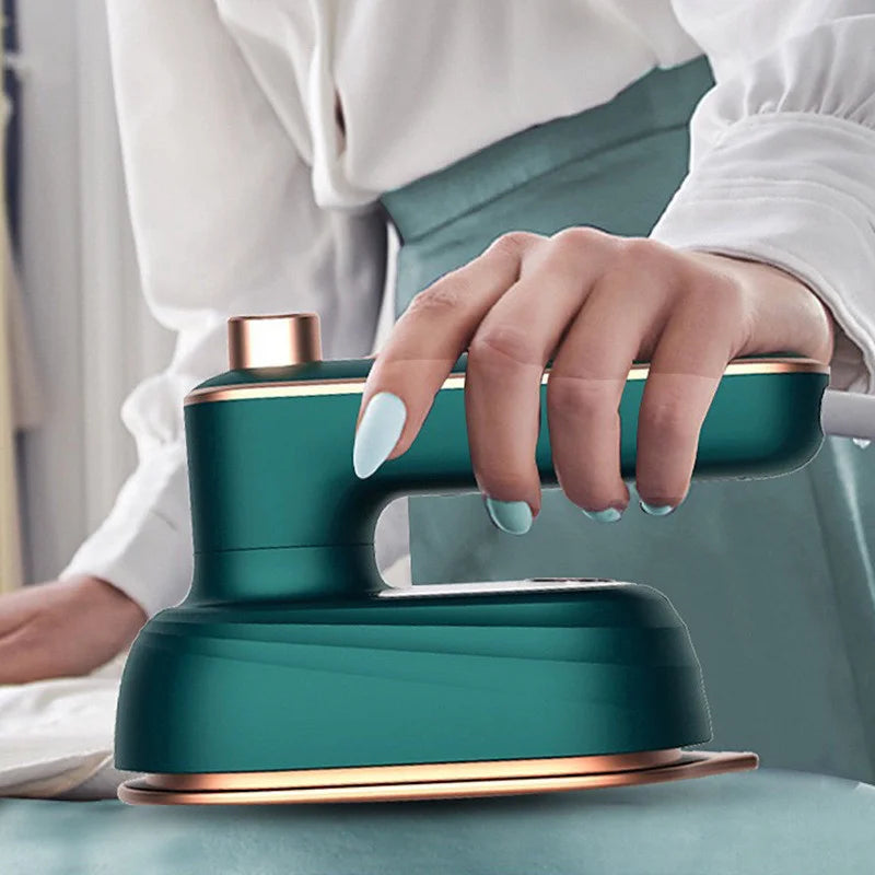 Mini Ferro de Passar a Vapor Portátil para Viagem - Bivolt