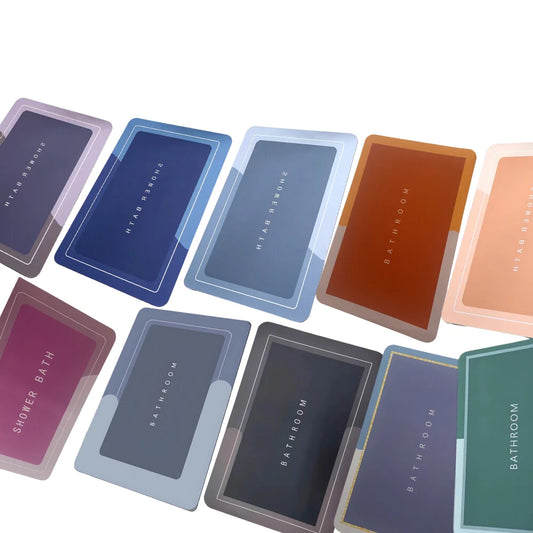 Tapete Retangular Multifuncional Para Banheiro Absorção Rápida, Antiderrapante