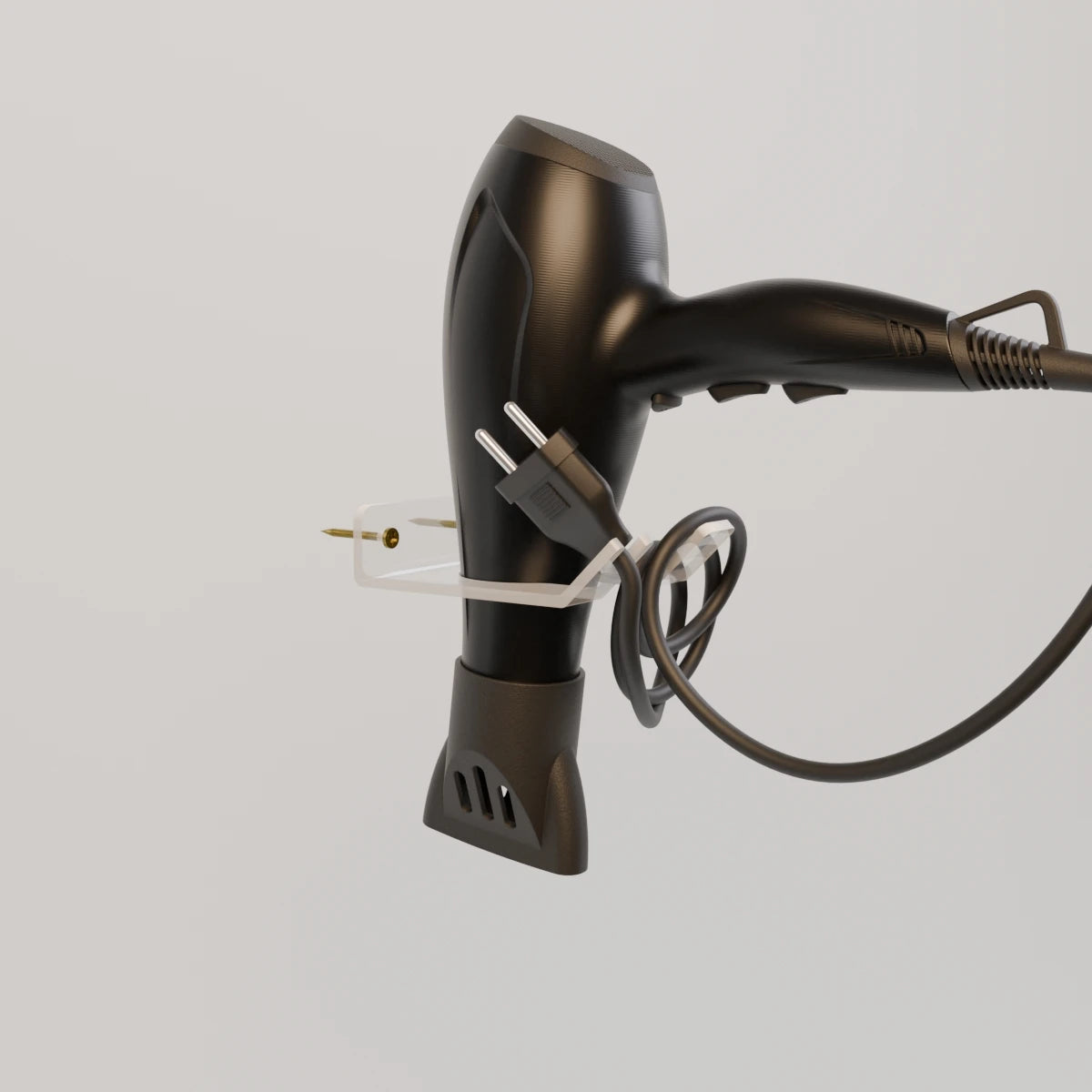 Suporte de Parede para Secador de Cabelo - ARTBOX3D