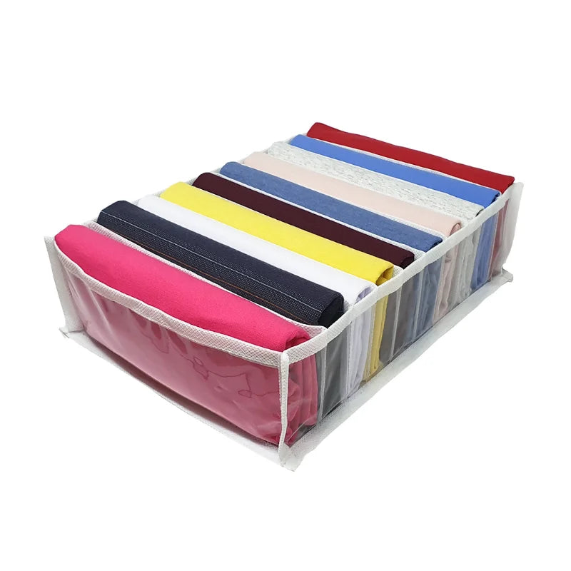 Kit 4 Organizadores de Gaveta para Roupas - T-shirt, Top, Bikini, Sutiã