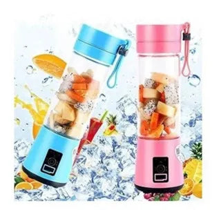 Mini Liquidificador Portátil USB 6 Lâminas Recarregável