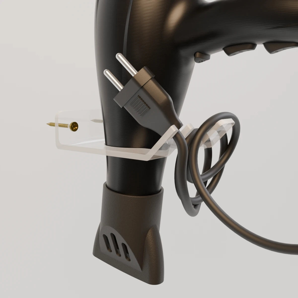 Suporte de Parede para Secador de Cabelo - ARTBOX3D