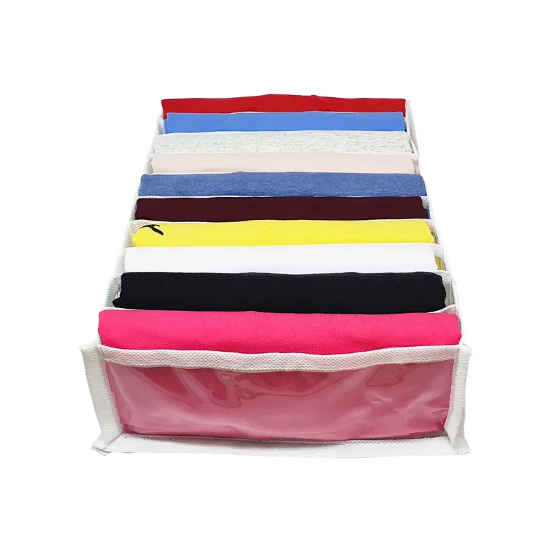 Kit 4 Organizadores de Gaveta para Roupas - T-shirt, Top, Bikini, Sutiã