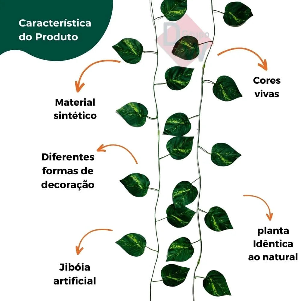 Planta Artificial Jiboia Creeper
