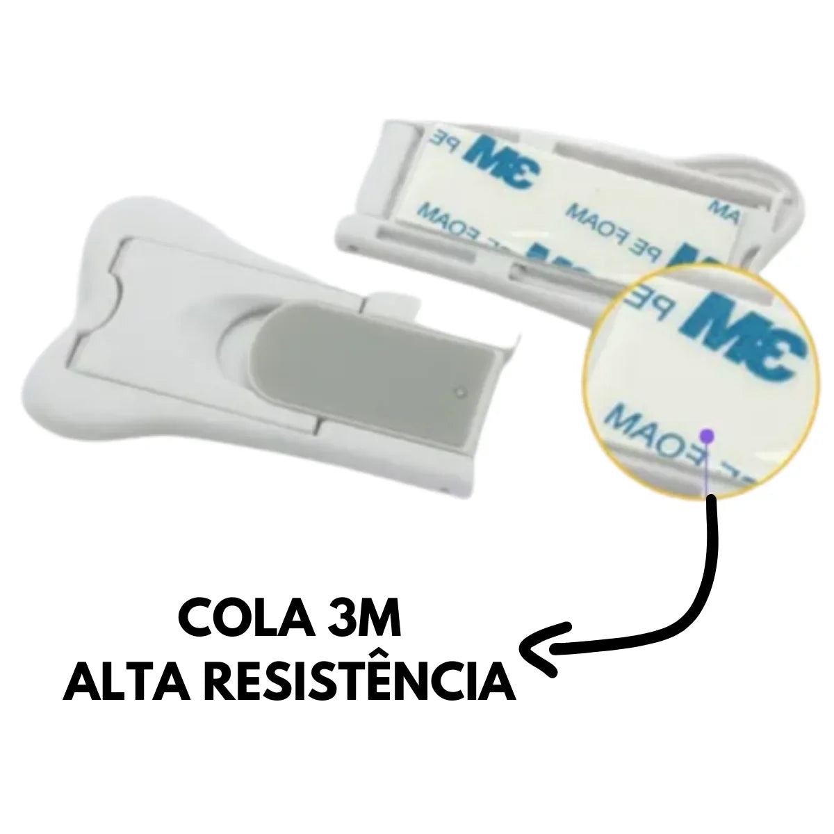Kit 5 Fechaduras de Segurança para Portas de Correr