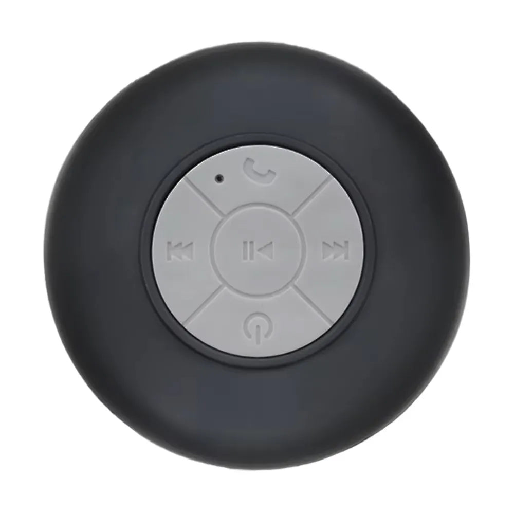 Caixa de Som Bluetooth à Prova d’Água com LED Colorido e Ventosa