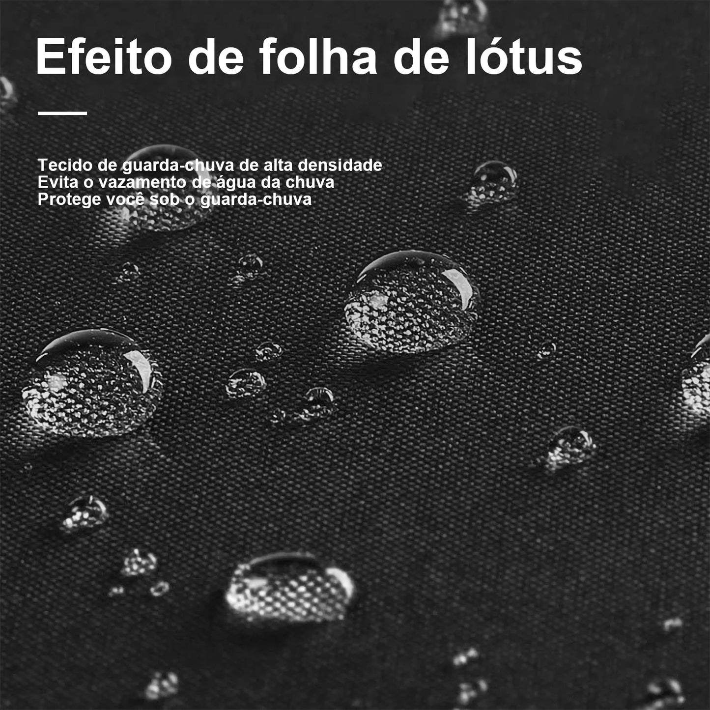 Guarda-chuva Automático 10 Varetas com LED e Proteção UV