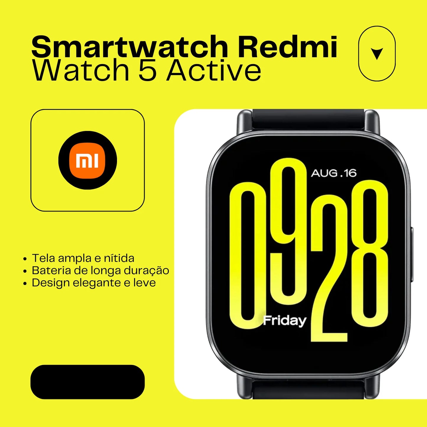 Smartwatch Redmi Watch 5 Active