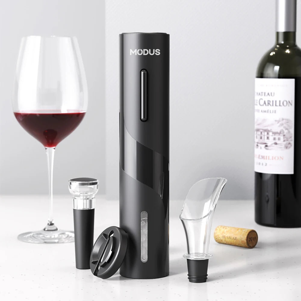 Abridor de Vinho Elétrico Automático Portátil