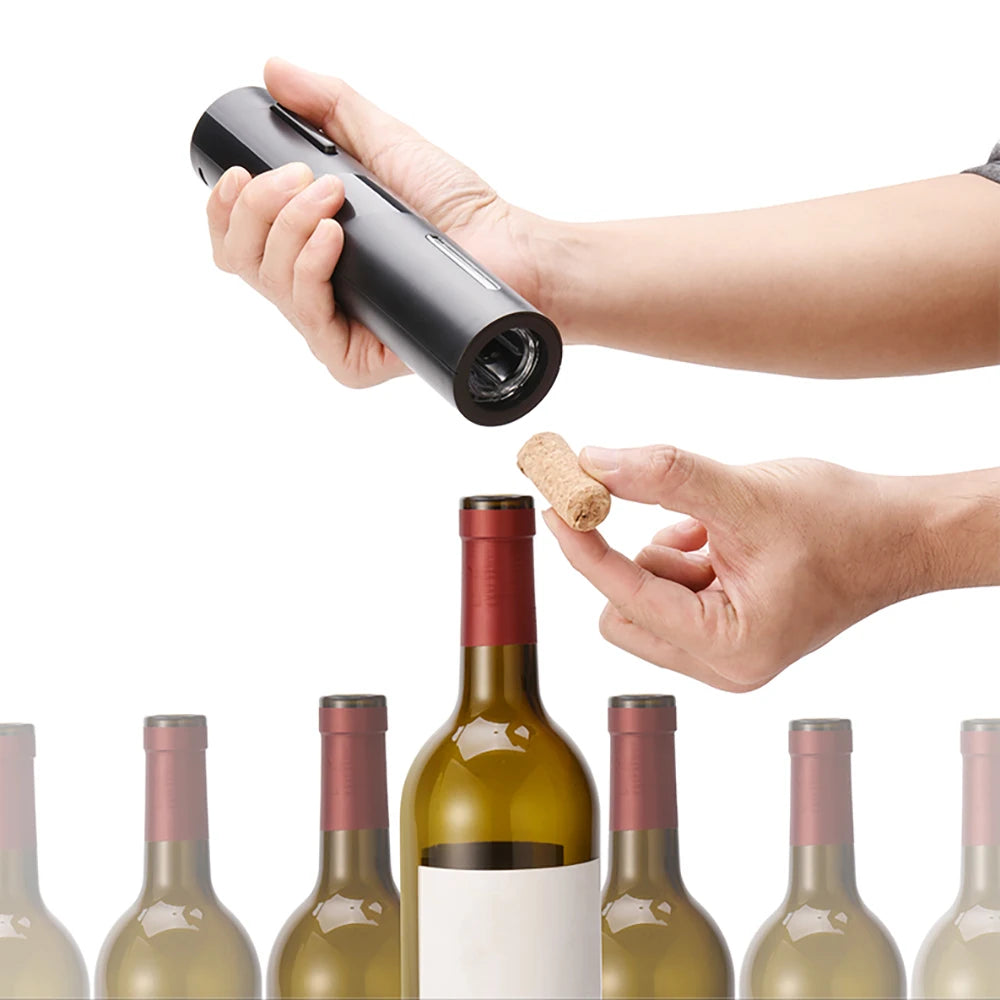 Abridor de Vinho Elétrico Automático Portátil