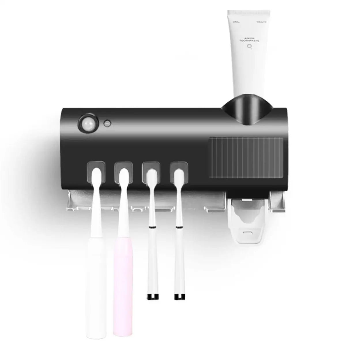 Dispenser de Pasta de Dente com Esterilizador UV Solar