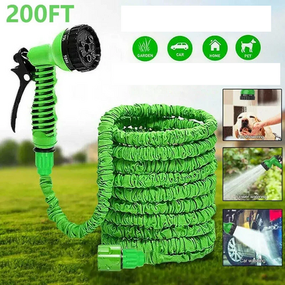 Mangueira de Jardim Expansível 2,5–7,5m com Esguicho