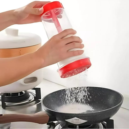 Peneira Dosadora Multipropósito em Aço Inox e Plástico