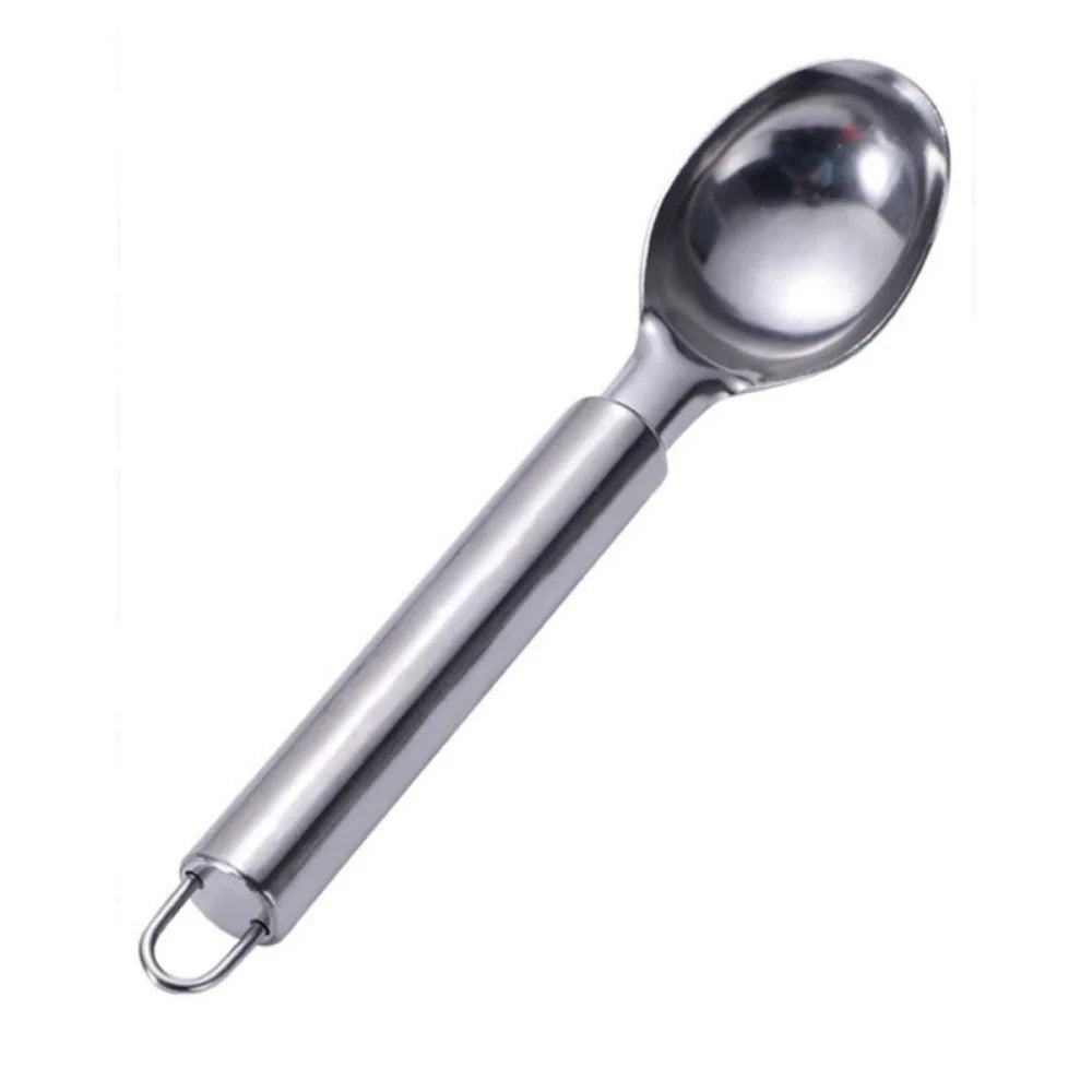 Kit 3 Colheres de Sorvete em Inox – Utensílio de Cozinha