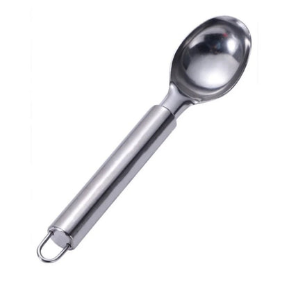 Kit 3 Colheres de Sorvete em Inox – Utensílio de Cozinha