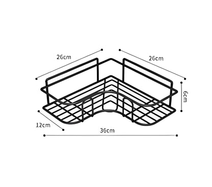 Kit 2 Prateleiras com Fixação Adesiva