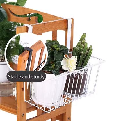 Cesto Organizador Suspenso em Ferro – Multiuso para Porta de Armário