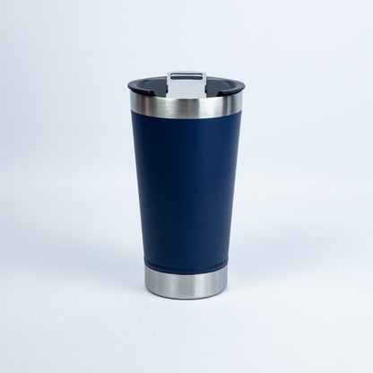 Copo Térmico Drop 473ml com Tampa e Abridor Inox – Mantém Quente ou Gelado por Horas