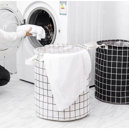 Cesto Dobrável Multifuncional para Roupas e Armazenamento