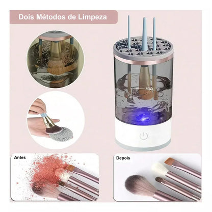 Limpador de Pincel Eletrico USB