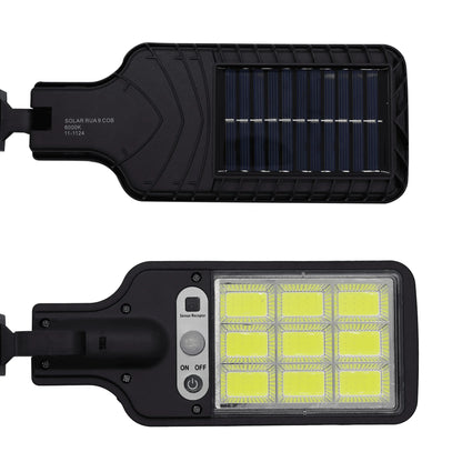 Mini Luminária Solar LED 60W com Sensor de Presença