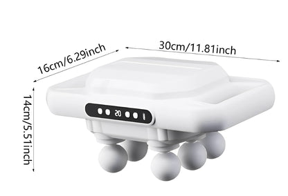 Massageador Muscular Wireless com 6 Cabeças – Relaxamento Fascia