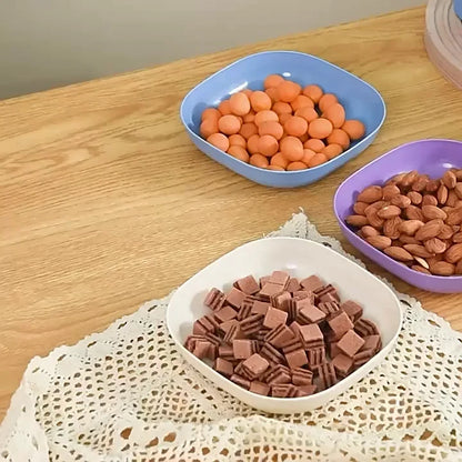 Pratos Plásticos Reutilizáveis Resistentes