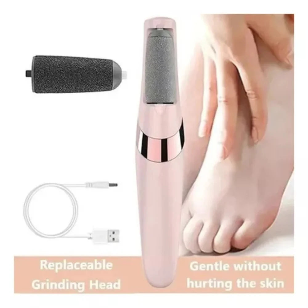 Lixadeira Elétrica Portátil para Pés Recarregável USB