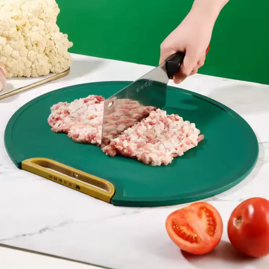 Tábua de Corte Antibacteriana com Alça Anti-Rachaduras