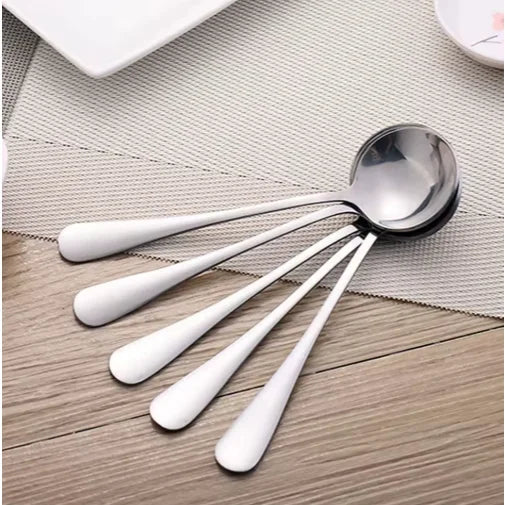 Kit 6 Conjuntos de Talheres Inox – Sopa, Café e Sobremesa