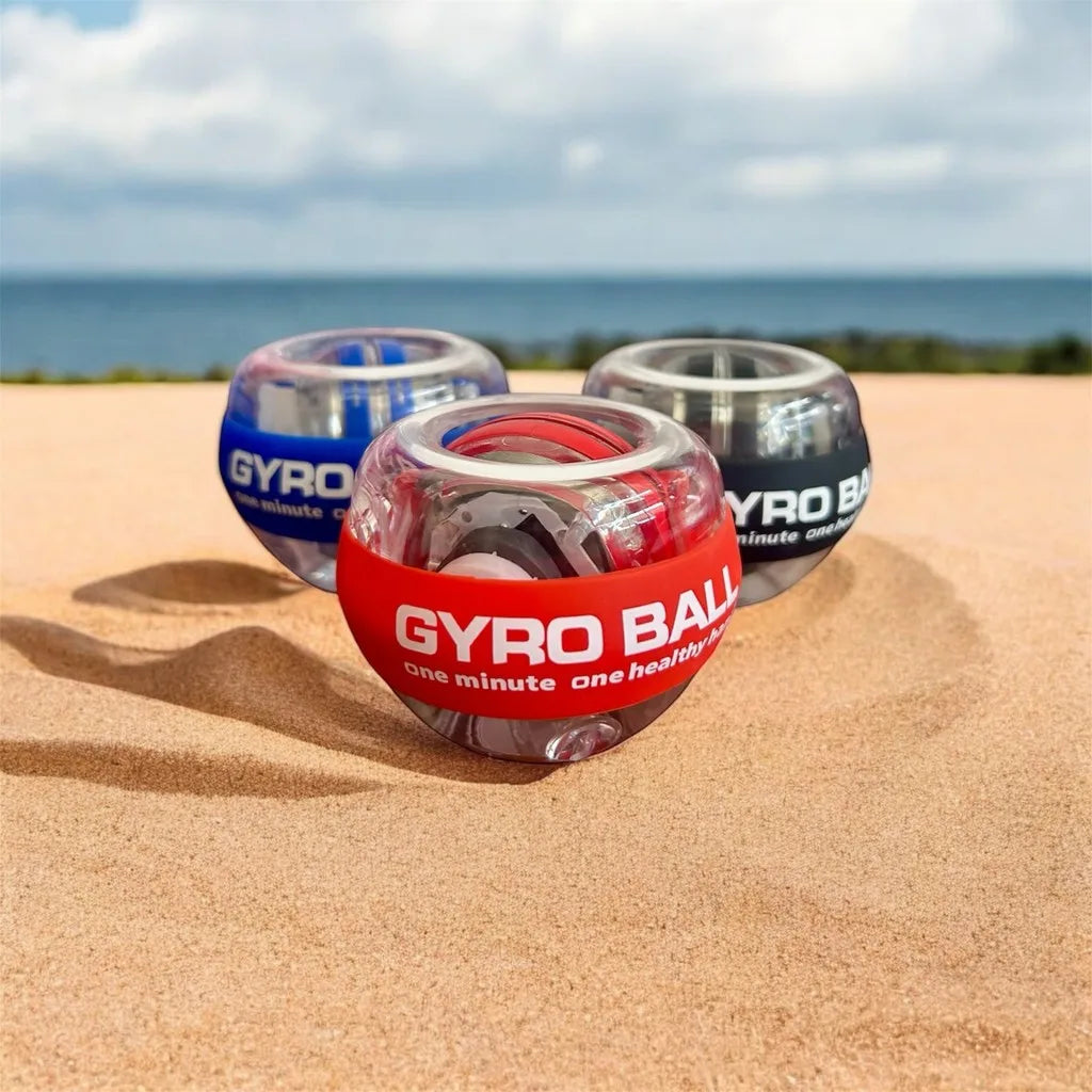 Gyro Power Ball com LED – Fortalecedor Muscular para Exercícios e Fisioterapia