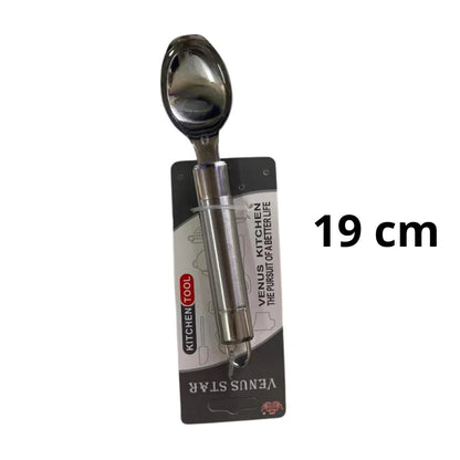 Kit 3 Colheres de Sorvete em Inox – Utensílio de Cozinha