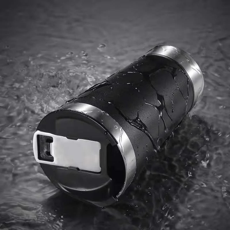 Copo Térmico Drop 473ml com Tampa e Abridor Inox – Mantém Quente ou Gelado por Horas