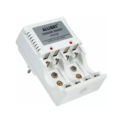 Kit Carregador com Pilhas Recarregáveis AA e AAA