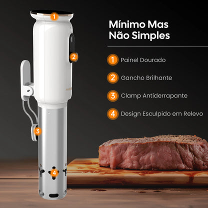 Máquina Sous Vide INKBIRD Wi-Fi 1000W com App e Circulação 3D