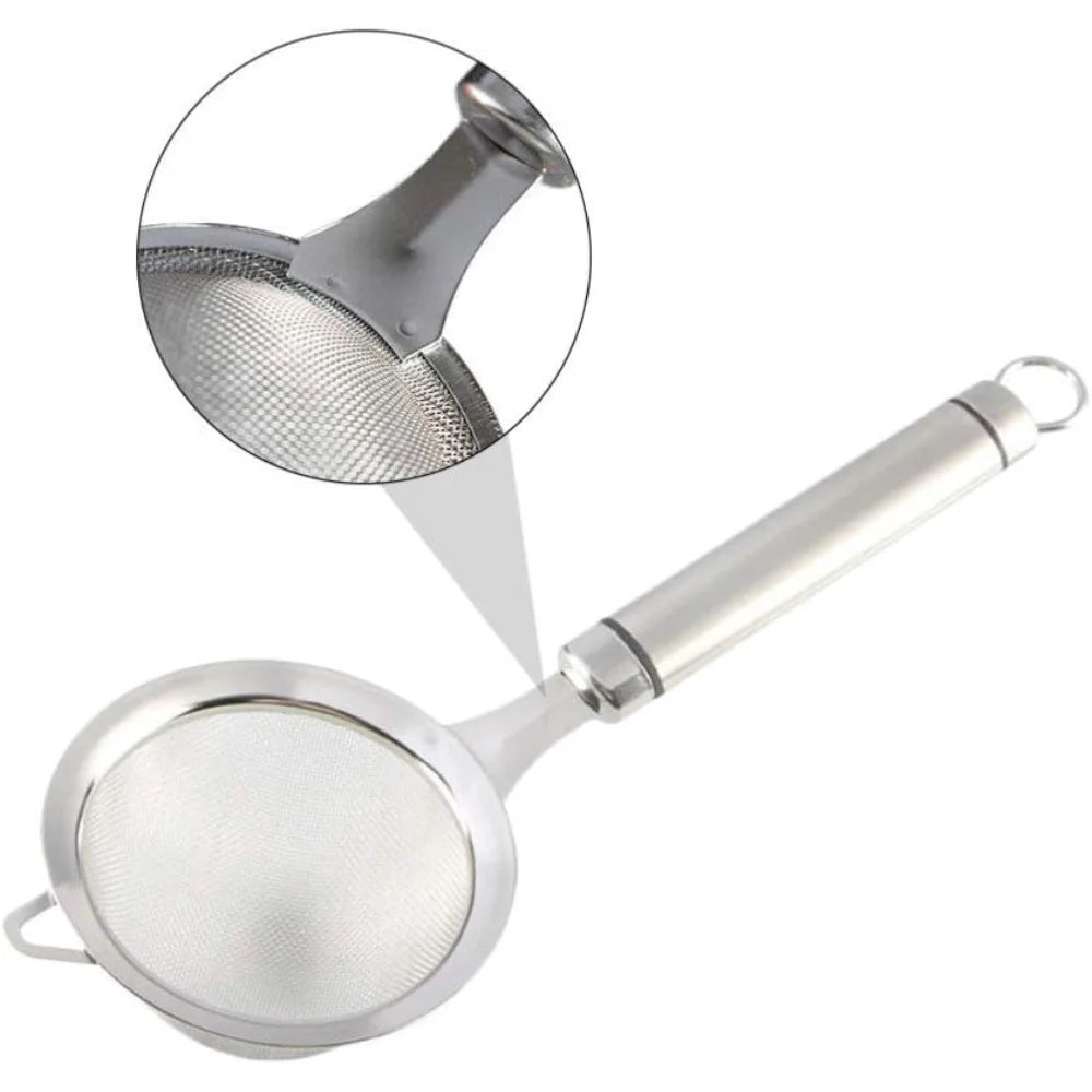 Kit 3 Peneiras Inox – Utensílios de Cozinha