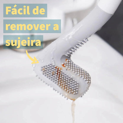 Escova de Limpeza Manual – Multiuso para Cozinha, Banheiro e Sala
