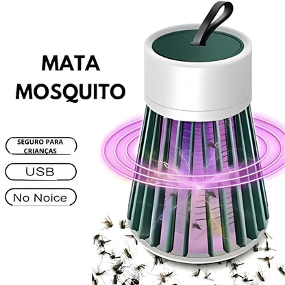 Luminária Repelente de Tomada – Luz Violeta Elimina Mosquitos e Insetos