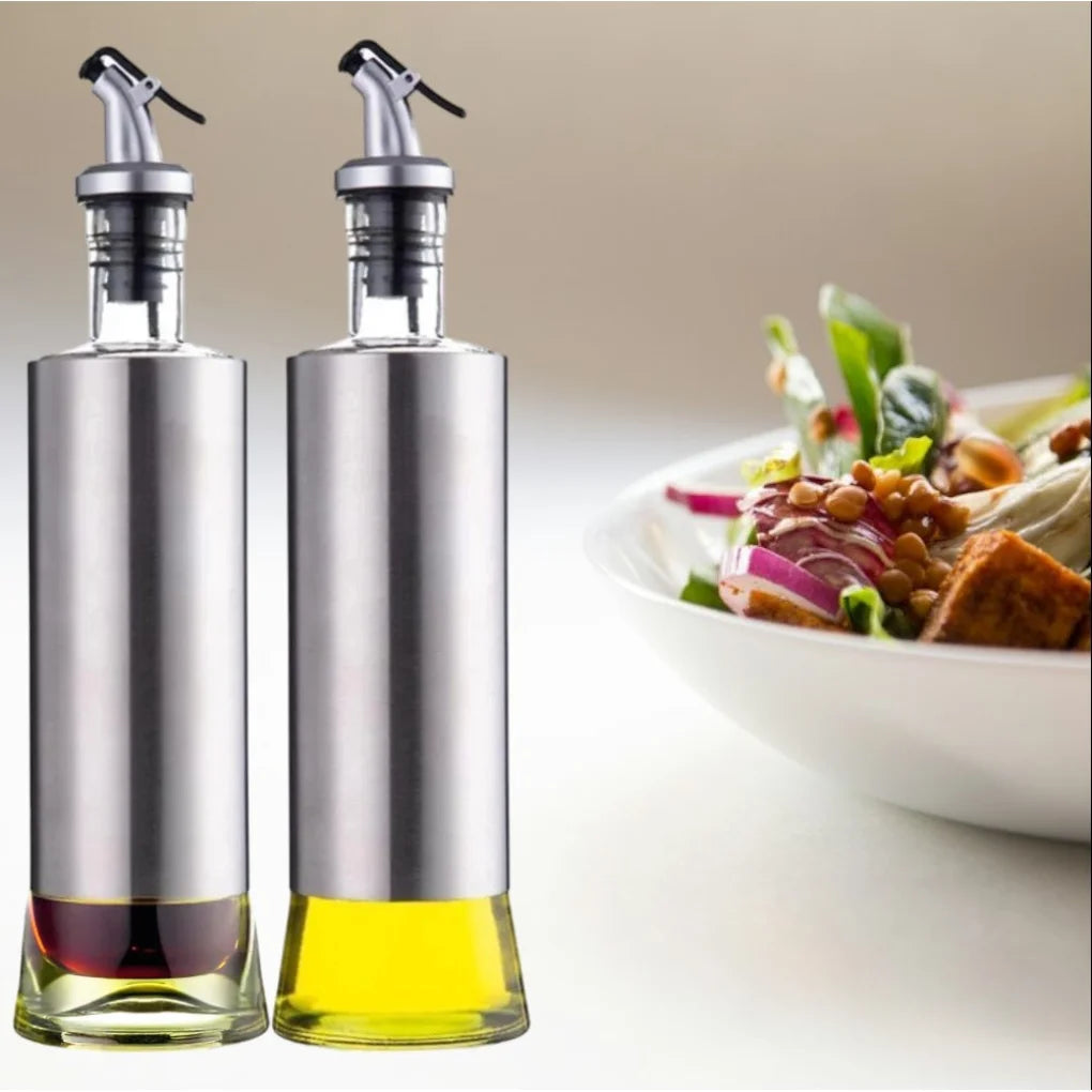 Garrafa Inox para Molhos – Dispenser Antigotejamento