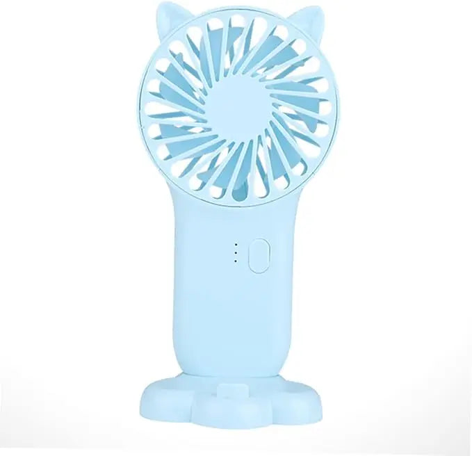 Mini Ventilador Portátil USB Recarregável Silencioso