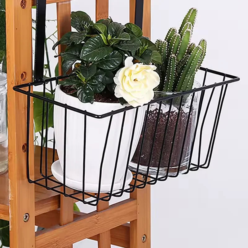 Cesto Organizador Suspenso em Ferro – Multiuso para Porta de Armário