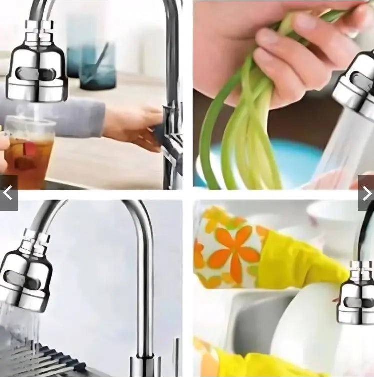 Bico Arejador Extensor 360° Inox para Torneira