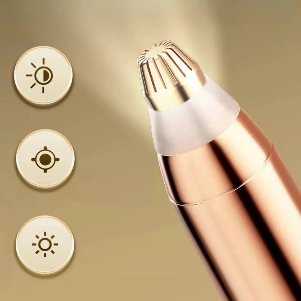 Caneta Depiladora Elétrica Portátil USB Recarregável