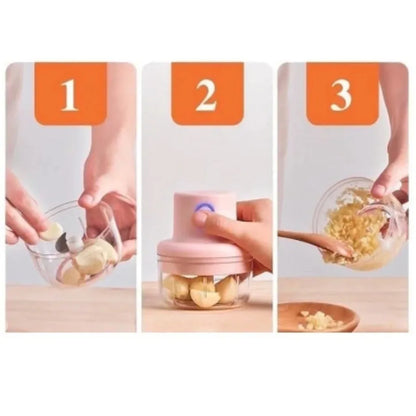 Mini Processador Elétrico Sem Fio 250ml