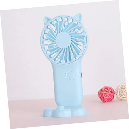 Mini Ventilador Portátil USB Recarregável Silencioso