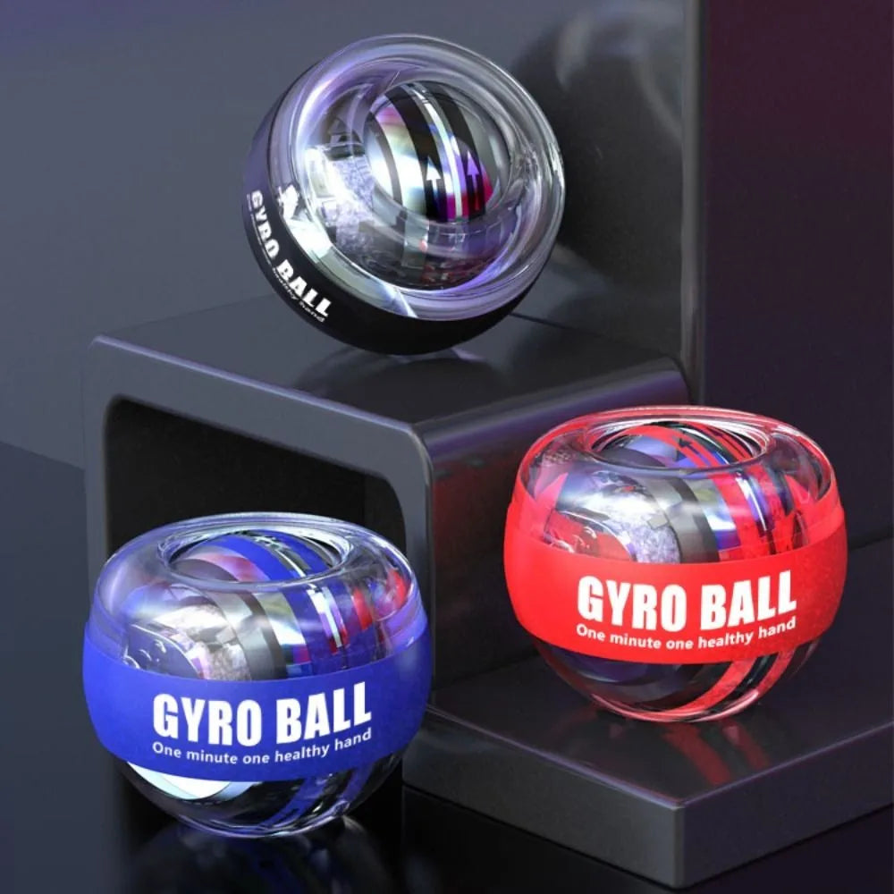 Gyro Power Ball com LED – Fortalecedor Muscular para Exercícios e Fisioterapia