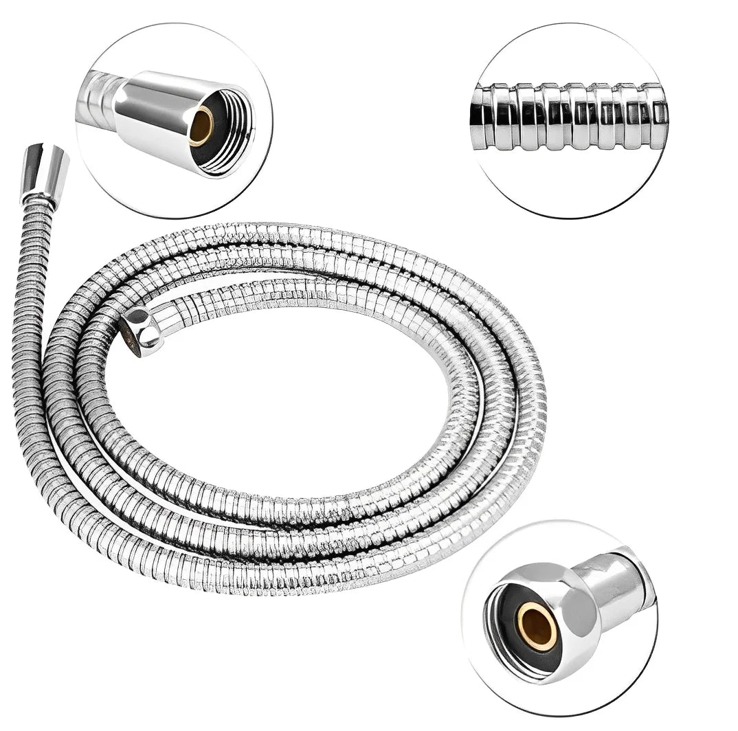 Ducha Higiênica Cromada em Inox Luxo