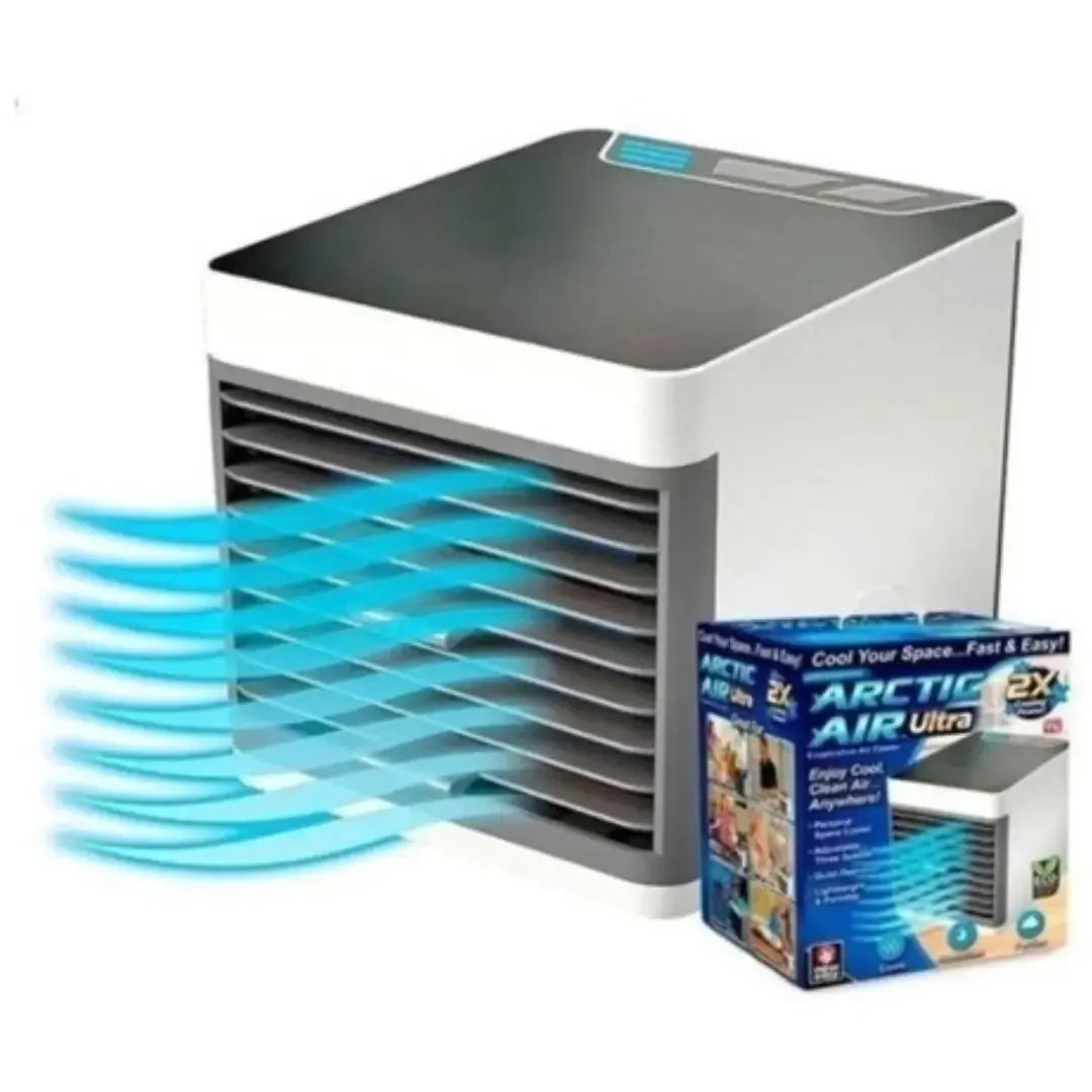 Mini Ar-Condicionado Portátil USB com Umidificador